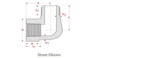 street elbow technical info